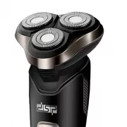 Бритва Электрическая на 3 плавающие головки DSP 60017 Роторная Электробритва мужская для влажного и сухого бритья