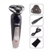 Бритва Электрическая на 3 плавающие головки DSP 60017 Роторная Электробритва мужская для влажного и сухого бритья