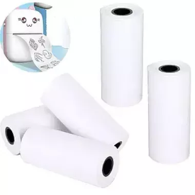 Папір для міні термопринтера білий 5шт