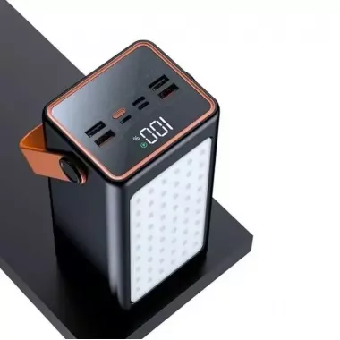 Повербанк 100000 mAh JS-658  с LED-фонариком
