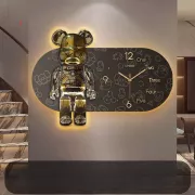 Часы настенные овальные