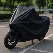 Чехол для мотоцикла, ветрозащитный, круглый 210T