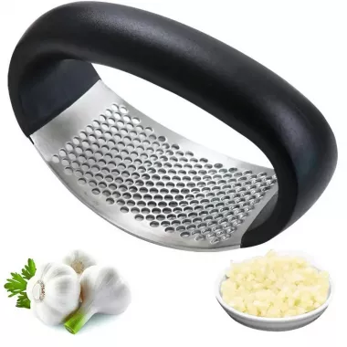 Чесночница Пресс для чеснока из нержавеющей стали Garlic Press