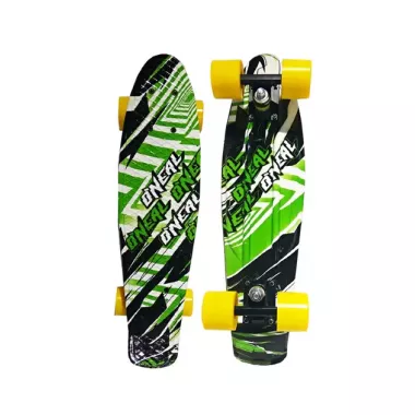 Пенни борд скейтборд Penny Board Fish Skateboards 22 ABEC-7 с светящимися колесами