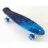 Пенни борд скейтборд Penny Board Fish Skateboards 22 ABEC-7 с светящимися колесами