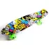 Пенни борд скейтборд Penny Board Fish Skateboards 22 ABEC-7 с светящимися колесами