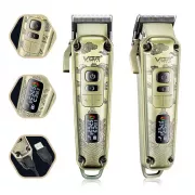 Аккумуляторная машинка для стрижки VGR V-005 с насадками 8 шт