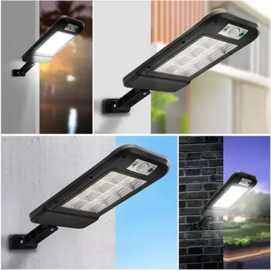 Вуличний ліхтар на стовп Solar sensor light BK-120-8COB-B з датчиком руху та сонячною панеллю Вуличний ліхтар на стовп Solar sensor light BK-120-8COB-B з датчиком руху та сонячною панеллю