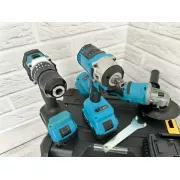 Набор инструмента 3 в 1 20V/4A Шуруповерт, Болгарка, Гайковерт