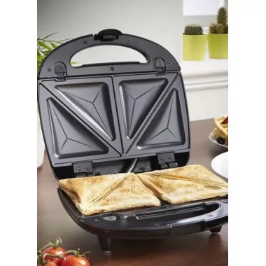 Сэндвичница Domotec MS 7777 с антипригарным покрытием 750W 220-240V 50/60Hz