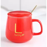 Белая Чашка на підставці з підігрівом Stenson YG01317 L 400мл