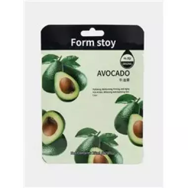 Тканевая маска для лица Form Stoy Avocado 25мл Тканевая маска для лица Form Stoy Avocado 25мл