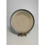 Обеденная керамическая тарелка с декоративным покрытием 28,5 см