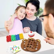 Настільна розвиваюча гра на відповідність форми та кольору