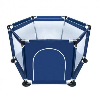 Манеж дитячий Malatec 126х109х65, 5 см темно-синій