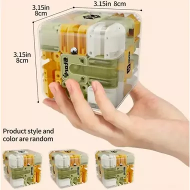 Головоломка лабіринт у формі куба 3D