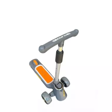 Детский трехколесный самокат MUFAQI с сиденьем и регулируемой ручкой