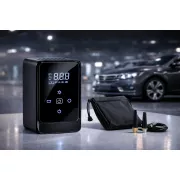 Компресор автомобільний Car Air Pump + павер банк+ фонарь Model:901А