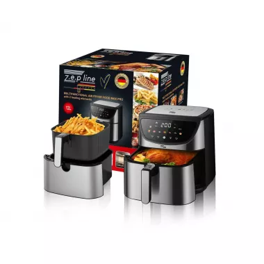 Фритюрница 12 л с двумя тенами 4200Вт Zepline ZP-217 со съемной корзинкой