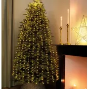 Гирлянда Конский хвост 600 LED 20 нитей длина 3 метра, желтый