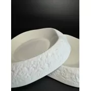 Керамическое блюдо с фактурным дизайном 29 см