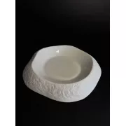 Керамическое блюдо с фактурным дизайном 29 см