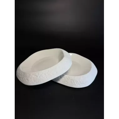 Керамическое блюдо с фактурным дизайном 29 см Керамическое блюдо с фактурным дизайном 29 см