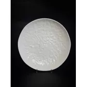 Керамическое блюдо с фактурной поверхностью 28 см