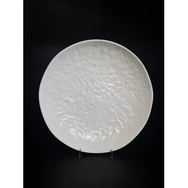 Керамическое блюдо с фактурной поверхностью 28 см Керамическое блюдо с фактурной поверхностью 28 см