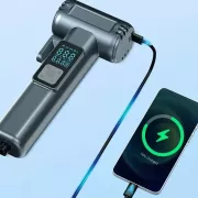 Автомобильный компрессор перезаряжаемый 150PSI 12V с Powerbank SW-201B