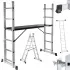 Лестница-трансформер алюминиевая 3в1 DLSL-101-6