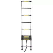 Лестница телескопическая LN-2,7/2,7 м (Профессиональная) нержавейка