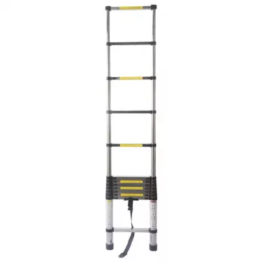 Лестница телескопическая LN-2,7/2,7 м (Профессиональная) нержавейка