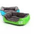 Лежанка - пуфик для кошек и собак Салатовая M(47*35см)