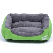 Лежанка - пуфик для кошек и собак Салатовая M(47*35см)