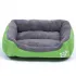 Лежанка - пуфик для кошек и собак Салатовая M(47*35см)
