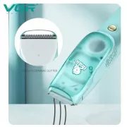 Бесшумная машинка для стрижки детей и младенцев VGR Baby V-151, Беспроводной триммер 3 насадки с вытяжкой