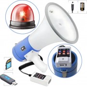Гучномовець MEGAPHONE ER 66, 12v, рупор UKC 50 Вт з регулюванням гучності
