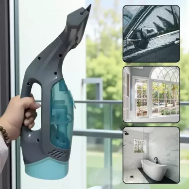 Профессиональный стеклоочиститель для мытья окон и стеклянных поверхностей с подсветкой Germatic