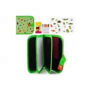 Многоразовый альбом для рисования с фломастерами – Dino