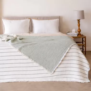 Муслинове покривало Muslin  230х250 см Зелений