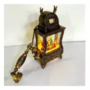 Новорічний ліхтар з Санта-Клауса у формі старовинного телефону 814