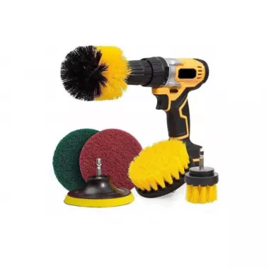 Набор щёток-насадок для дрели/шуруповёрта (DS-012)