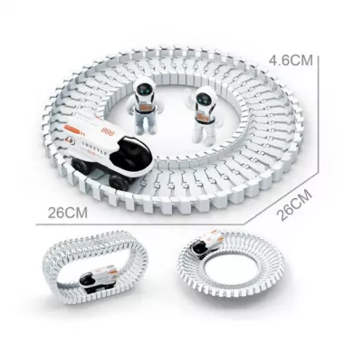 Конструктор космічний трек LT243177 Outer Space Track зі звуковими ефектами та світлом