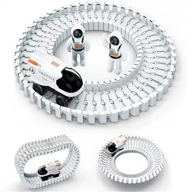 Конструктор космічний трек LT243177 Outer Space Track зі звуковими ефектами та світлом