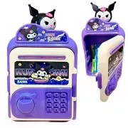 Детский сейф-копилка Mini Bank Kuromi / Электронная копилка