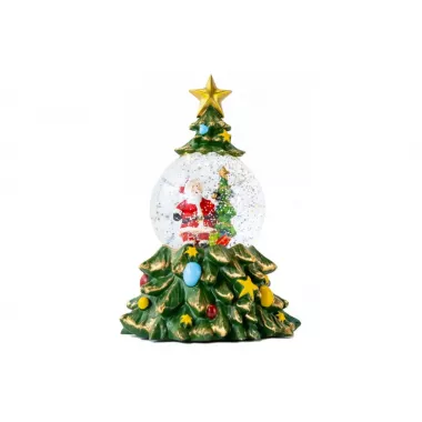 Музичний сніговий шар-нічник Ялинка 15*15*23см LED, 5 Мелодій (XHF-8001) Музичний сніговий шар-нічник Ялинка 15*15*23см LED, 5 Мелодій (XHF-8001)