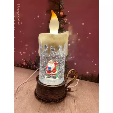 Новорічний ліхтар Різдвяна історія, 30,5 см 811 Новорічний ліхтар Різдвяна історія, 30,5 см 811