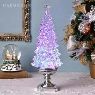 Новорічний світильник-декор LED Діамантова Ялинка (HC-S043)