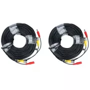 Патчкорд BNC-DC 20 м / Кабель для камер видеонаблюдения